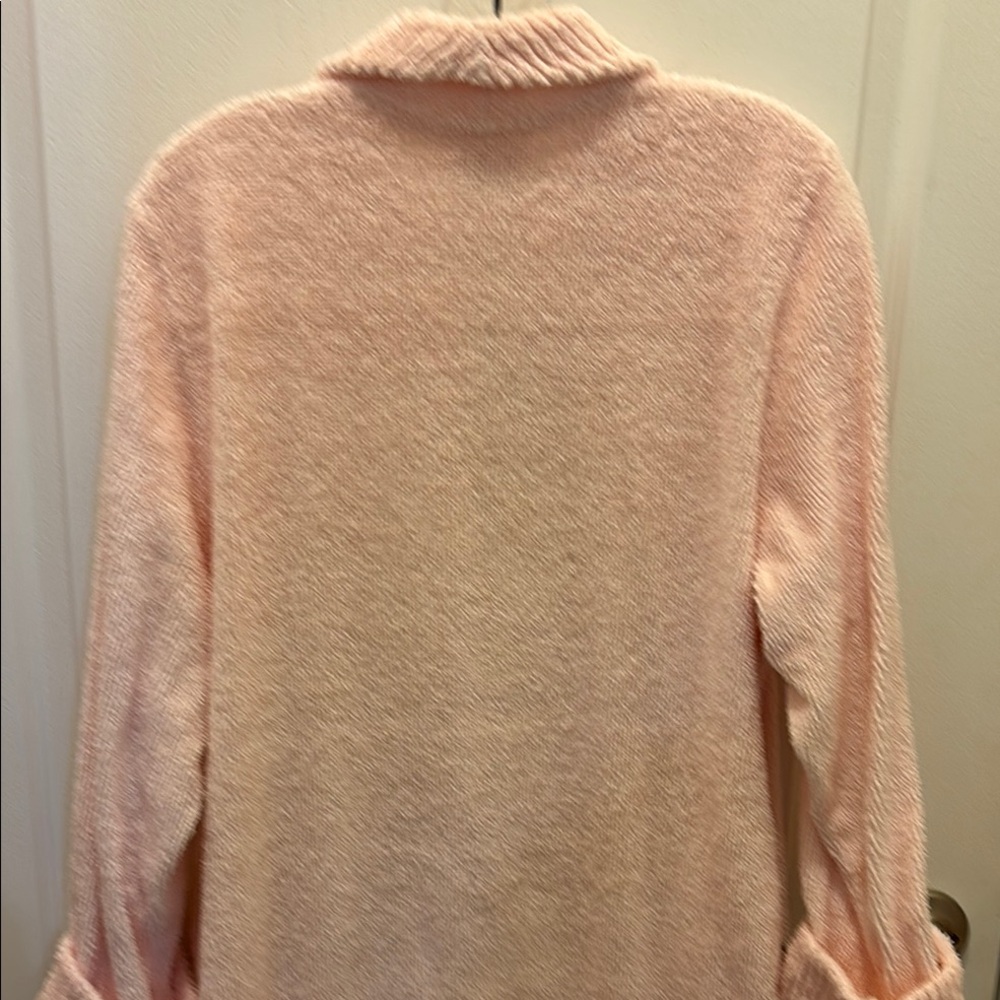 Talbots Soft Pink Chenille Robe - Picture 5 of 5